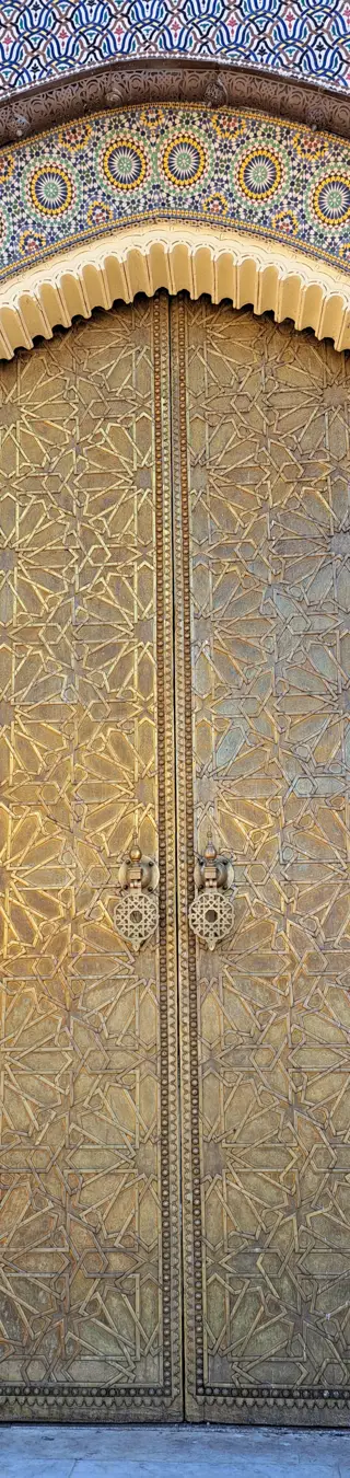 Das Tor zum Königspalast.